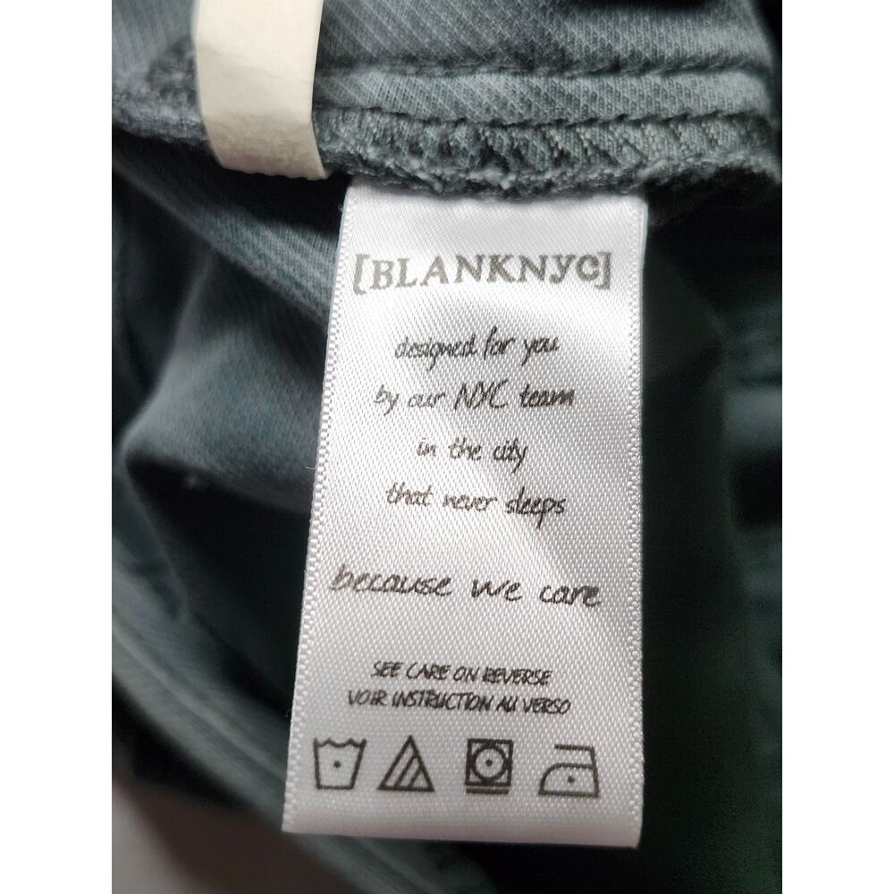 BLANKNYC Skinny Jeans Denim Pants Ankle Zip Charcoal Gray Women's Size 30 - Picture 7 of 15
